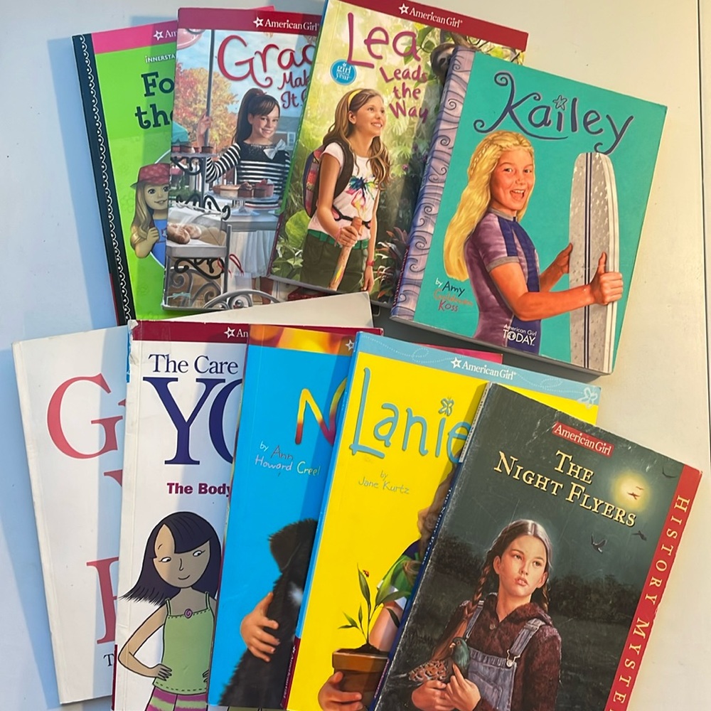 NOT ELIGIBLE FOR BUNDLE DEAL/SALES  9-Book Bundle American Girl Books